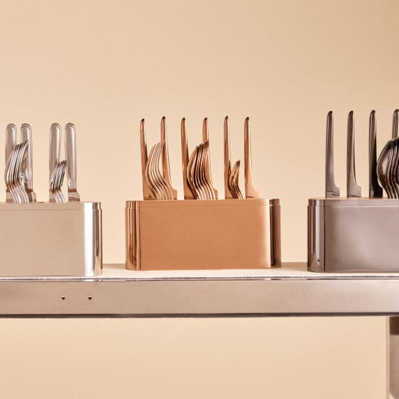 マ*ー様 CHRISTOFLE Concorde Variations Copper Set | Christofle